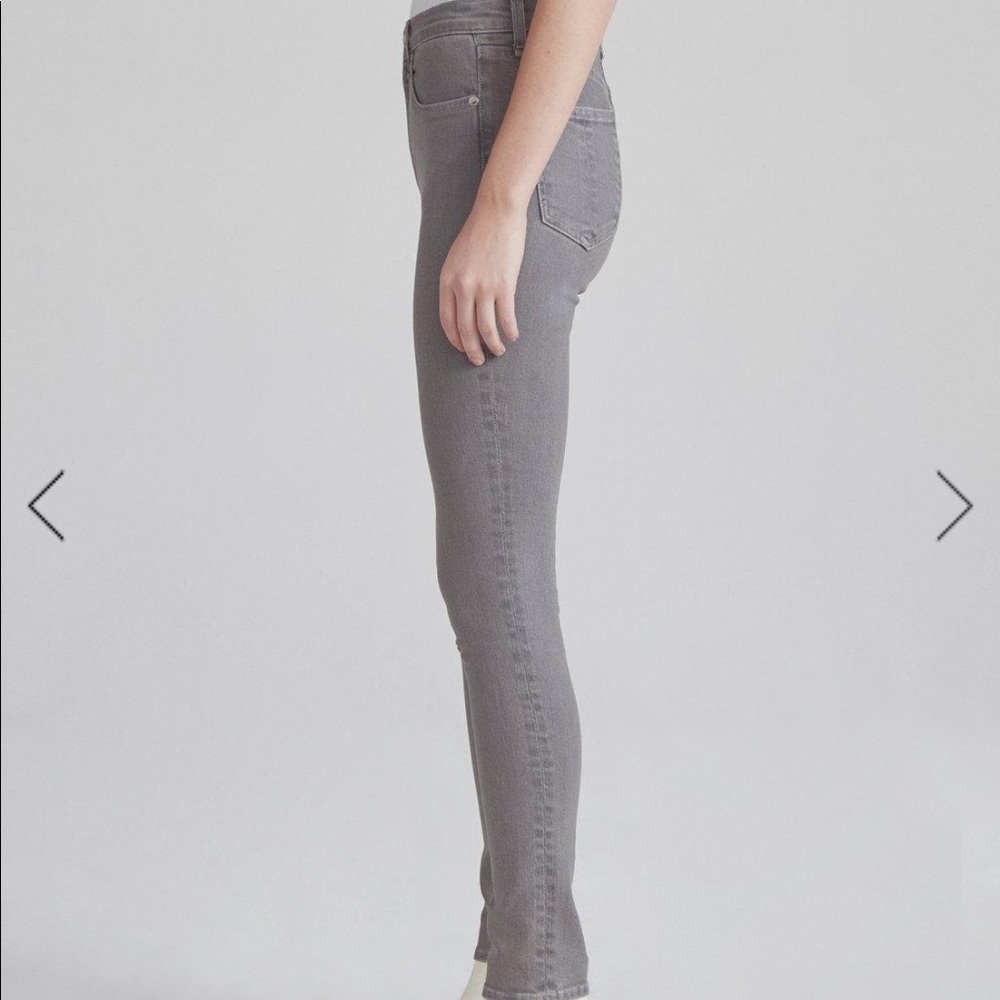 NWT! Rag & Bone High Rise Skinny Coated Rin - Picture 3 of 7